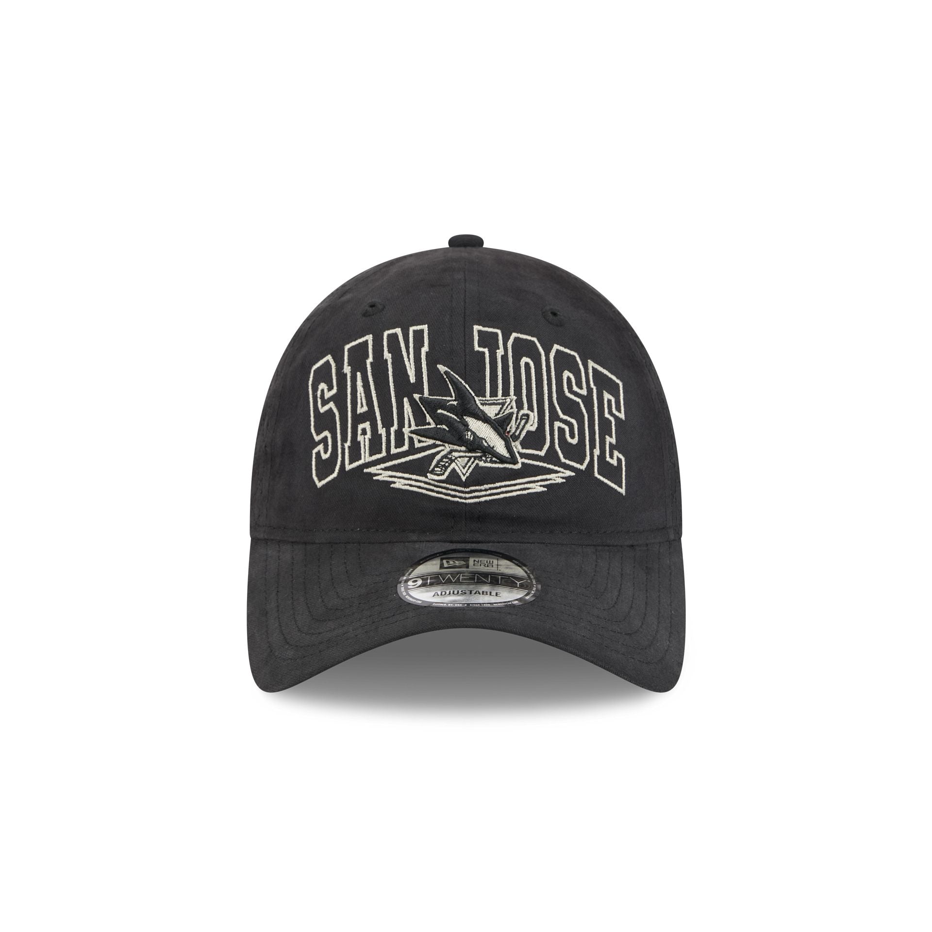 San Jose Sharks Quilted Wordmark 9TWENTY Adjustable Hat