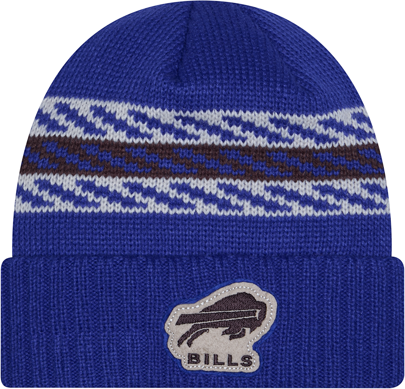 Buffalo Bills Quilted Cuff Knit Hat