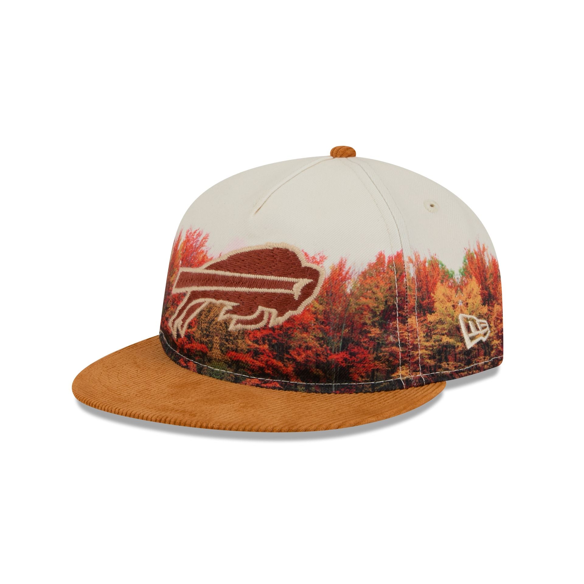Buffalo Bills Fall Forest Retro Crown 9FIFTY Adjustable Hat