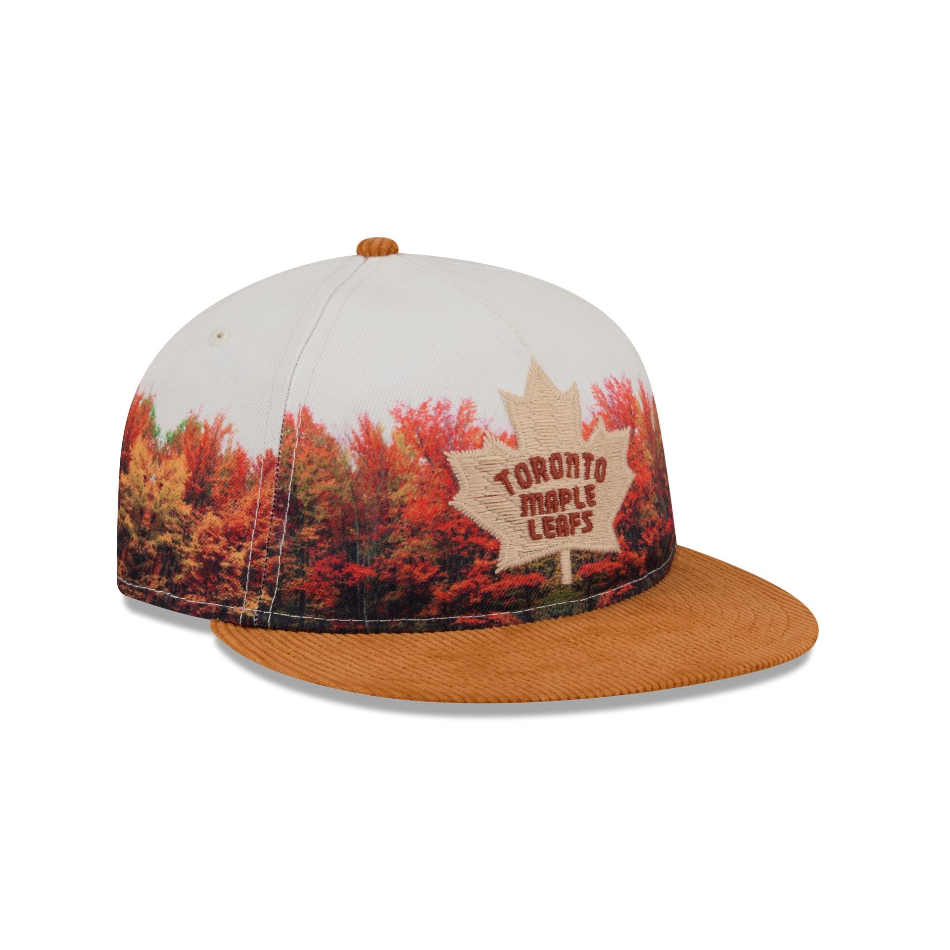 Toronto Maple Leafs Fall Forest Retro Crown 9FIFTY Adjustable Hat
