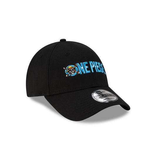 One Piece Black 9FORTY Adjustable Hat - New Era Cap