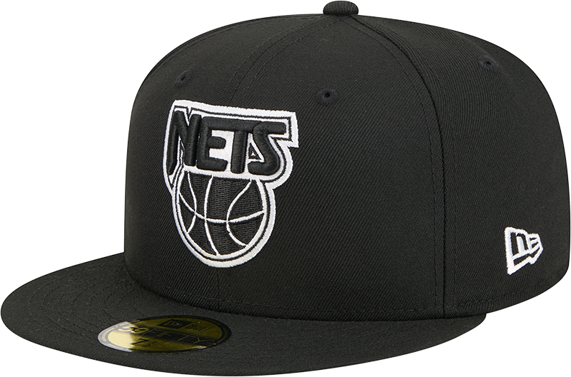 New Jersey Nets 1990-1996 Hardwood Classics Black 59FIFTY Fitted Hat