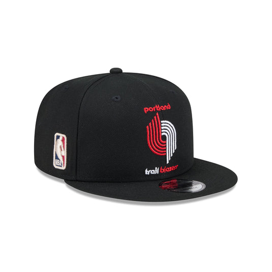 Portland Trail Blazers 1970-1990 Hardwood Classics 9FIFTY Snapback Hat - New Era Cap