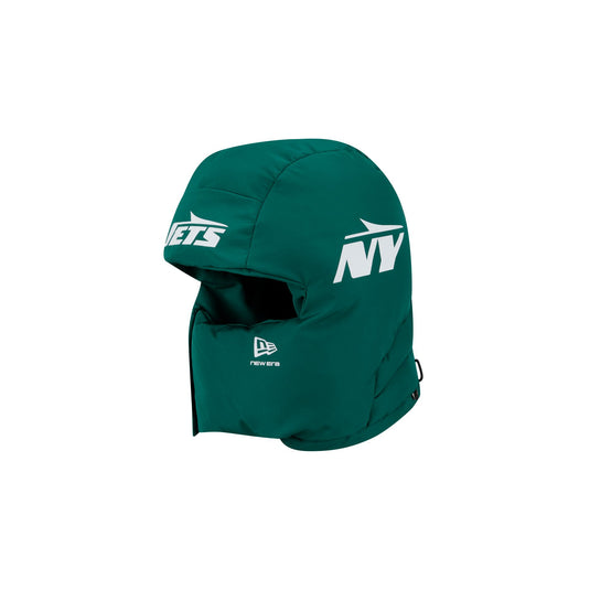 New York Jets Helmet Puffer Hood - New Era Cap