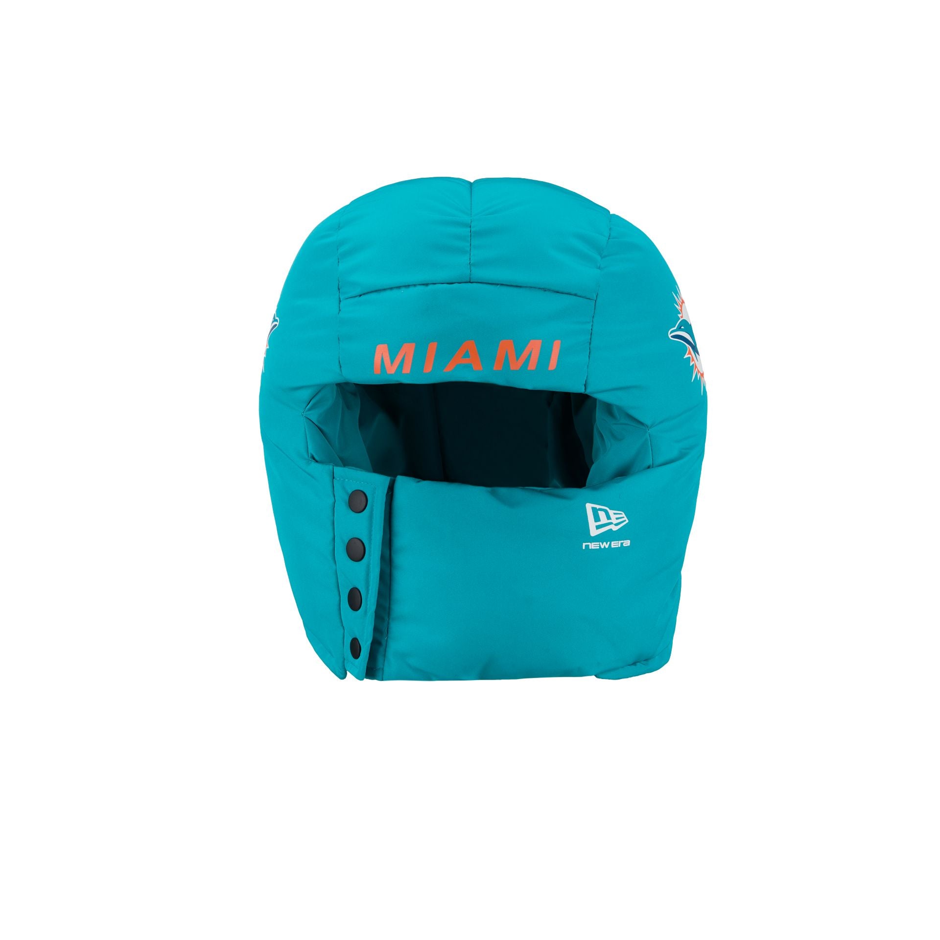 Miami Dolphins Helmet Puffer Hood