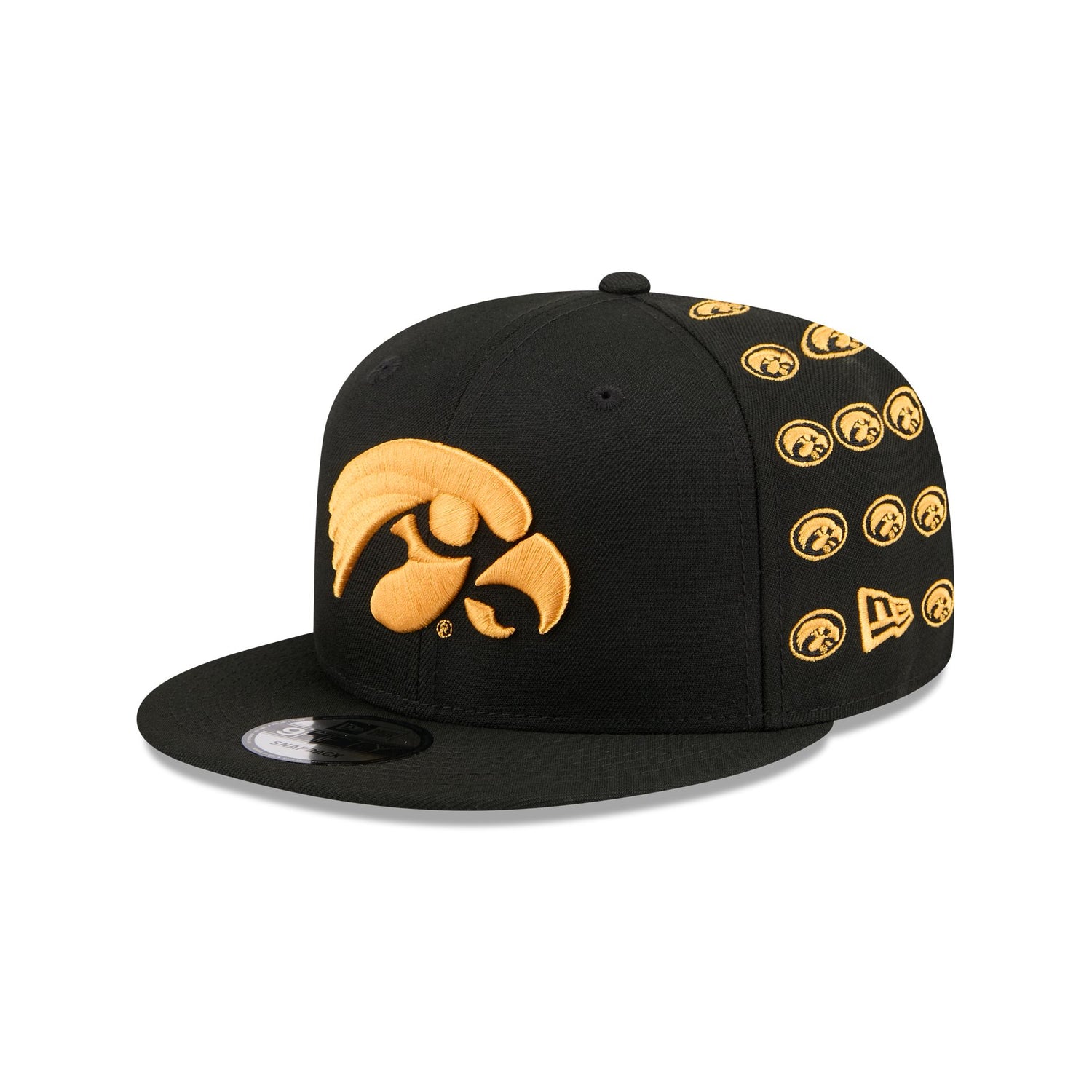 Iowa Hawkeyes Sticker Helmet 9FIFTY Snapback Hat