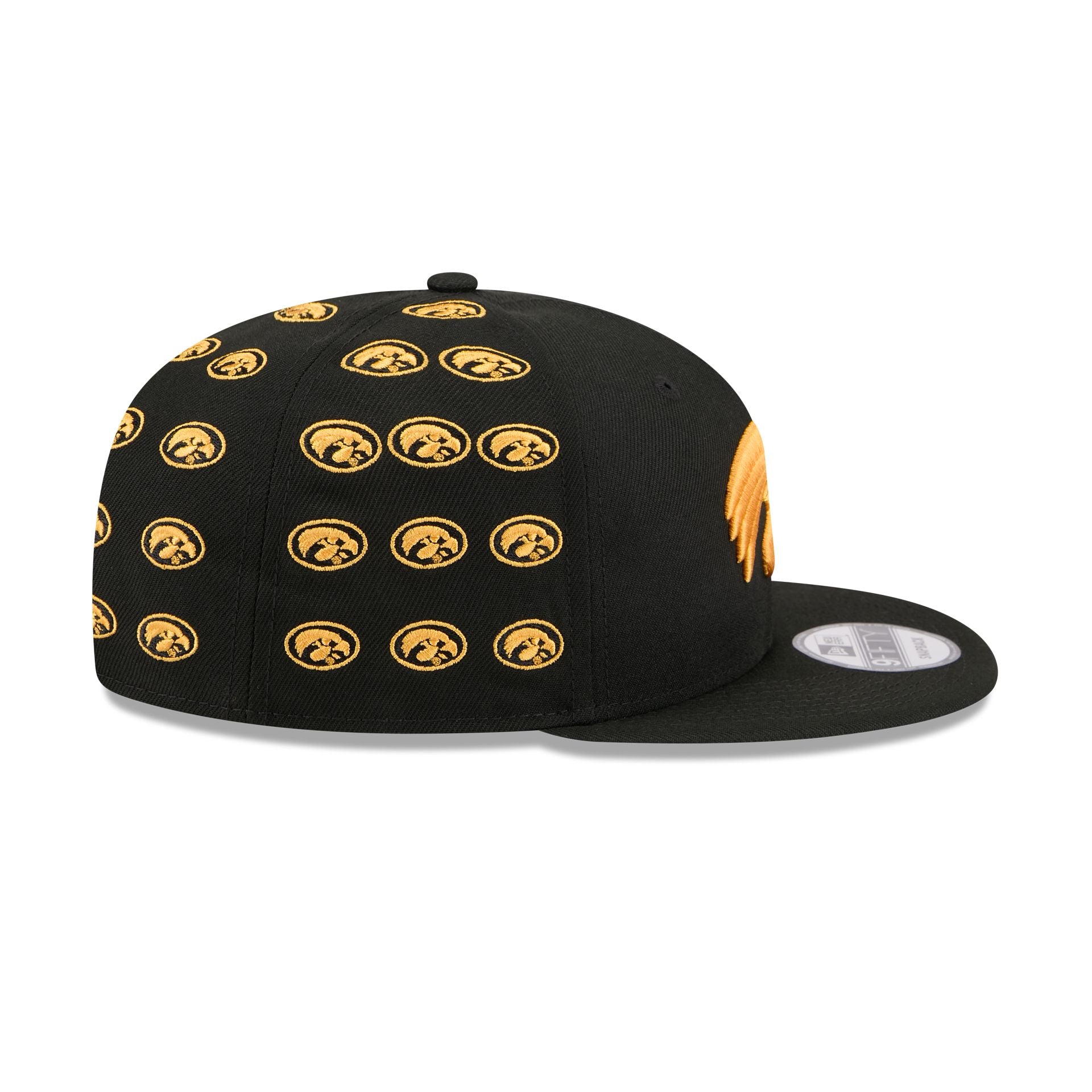 Iowa Hawkeyes Sticker Helmet 9FIFTY Snapback Hat