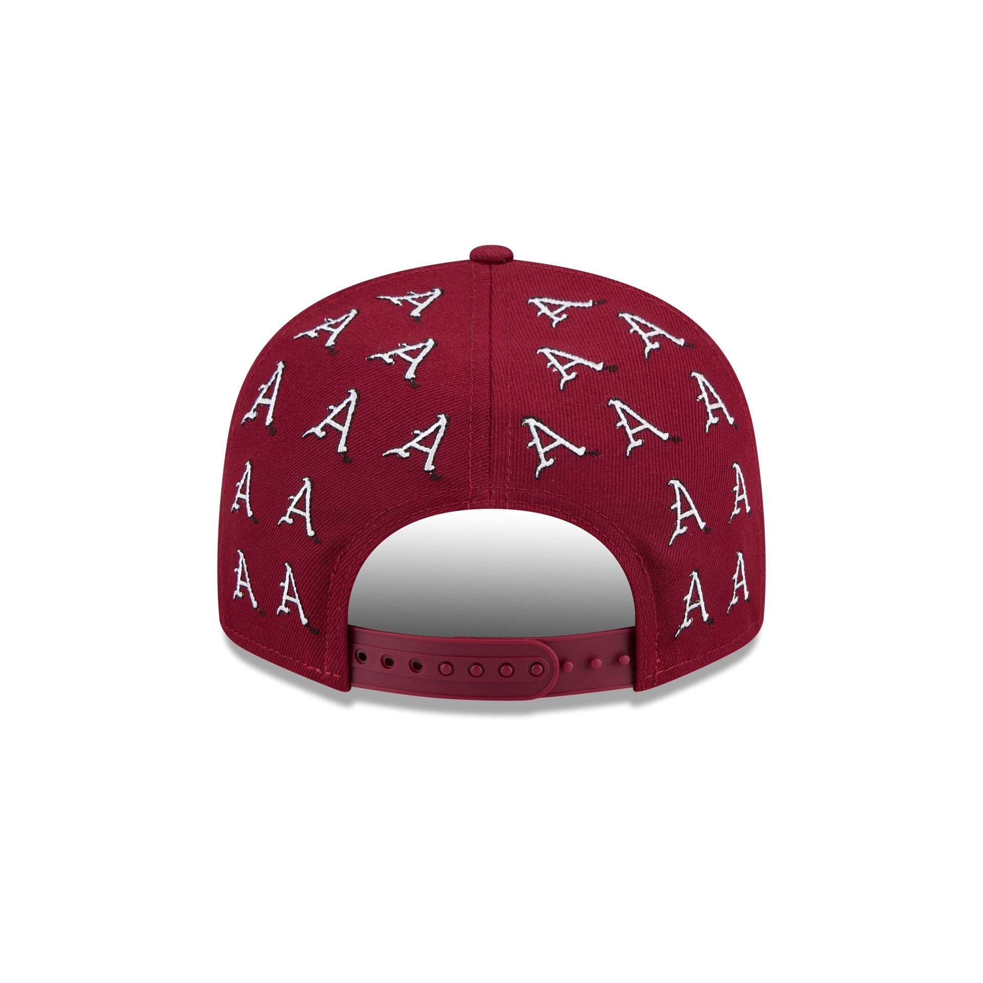 Arkansas Razorbacks Sticker Helmet 9FIFTY Snapback Hat