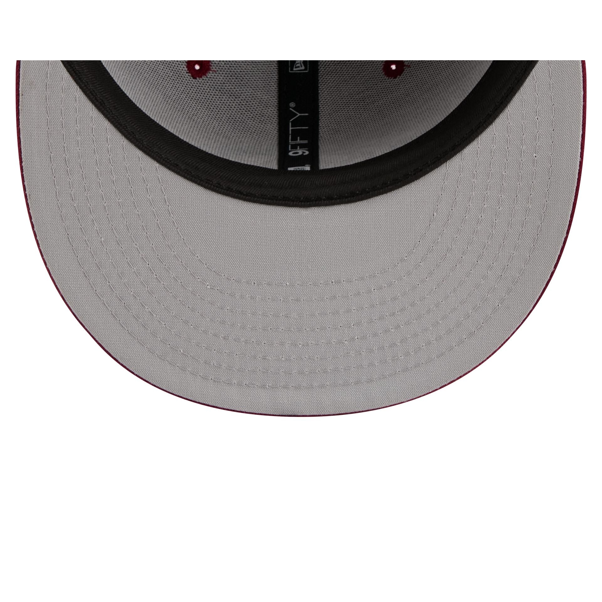 Arkansas Razorbacks Sticker Helmet 9FIFTY Snapback Hat