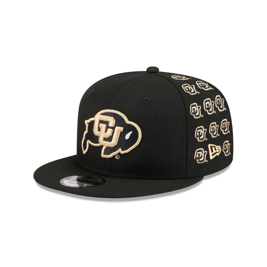 Colorado Buffaloes Sticker Helmet 9FIFTY Snapback Hat - New Era Cap