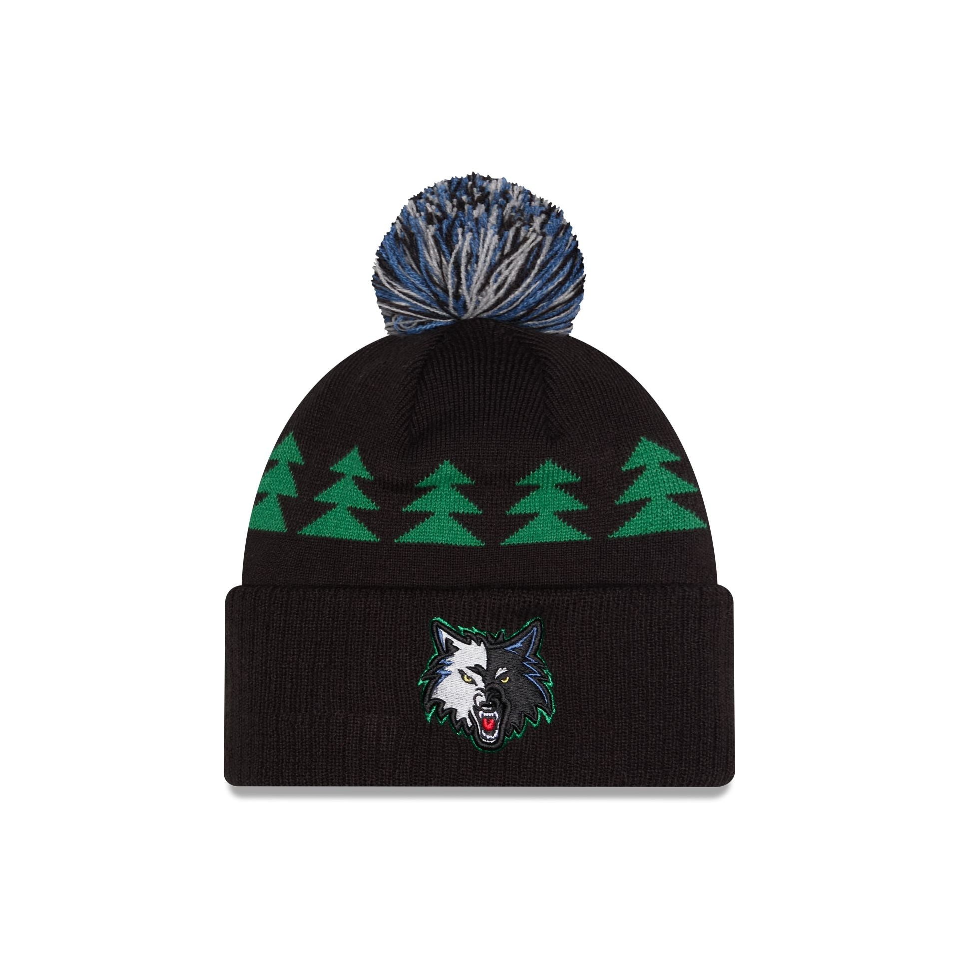 Minnesota Timberwolves 2025 Classic Edition Pom Knit Hat
