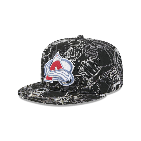 Colorado Avalanche Cap Scramble 59FIFTY Fitted Hat - New Era Cap