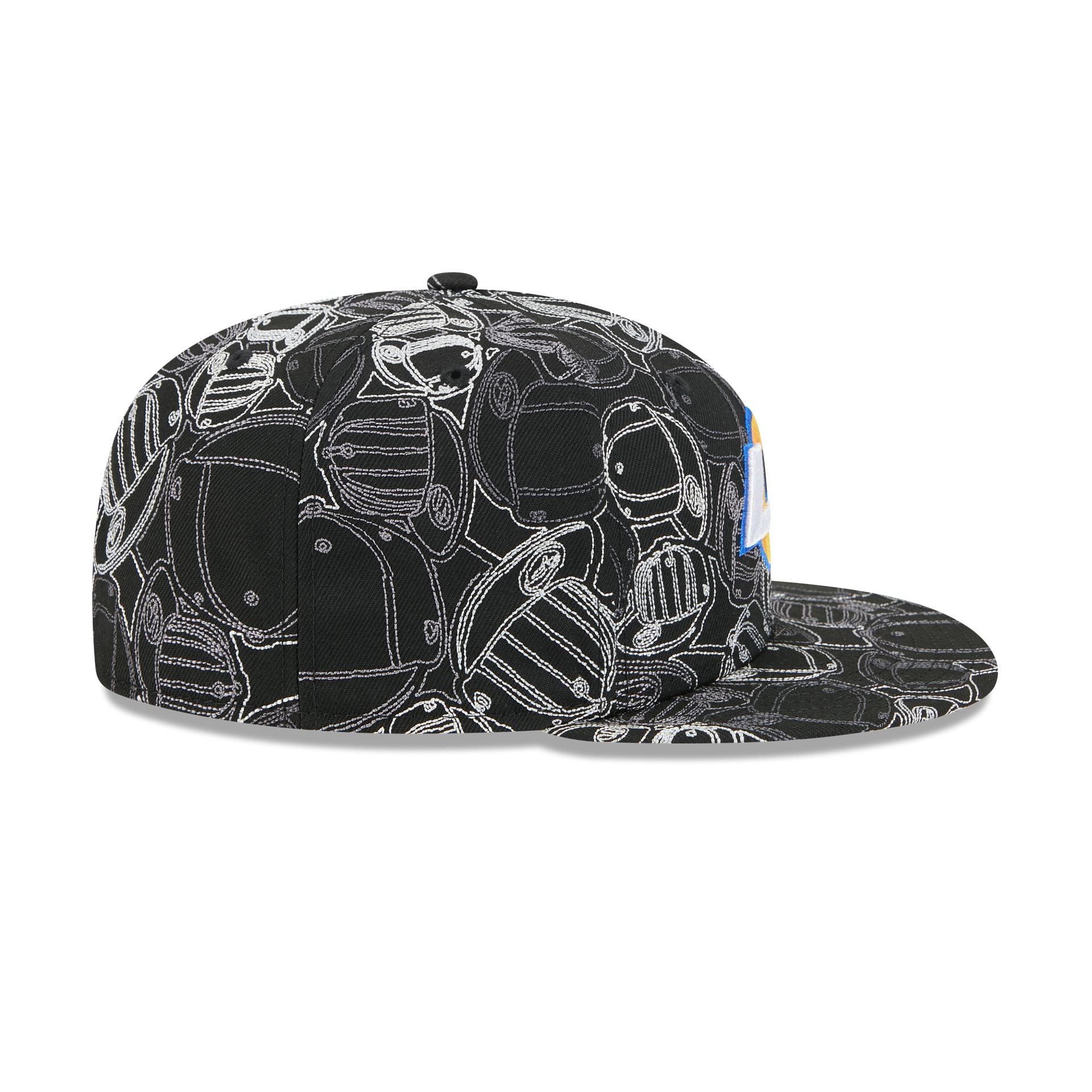 Los Angeles Rams Cap Scramble 59FIFTY Fitted Hat