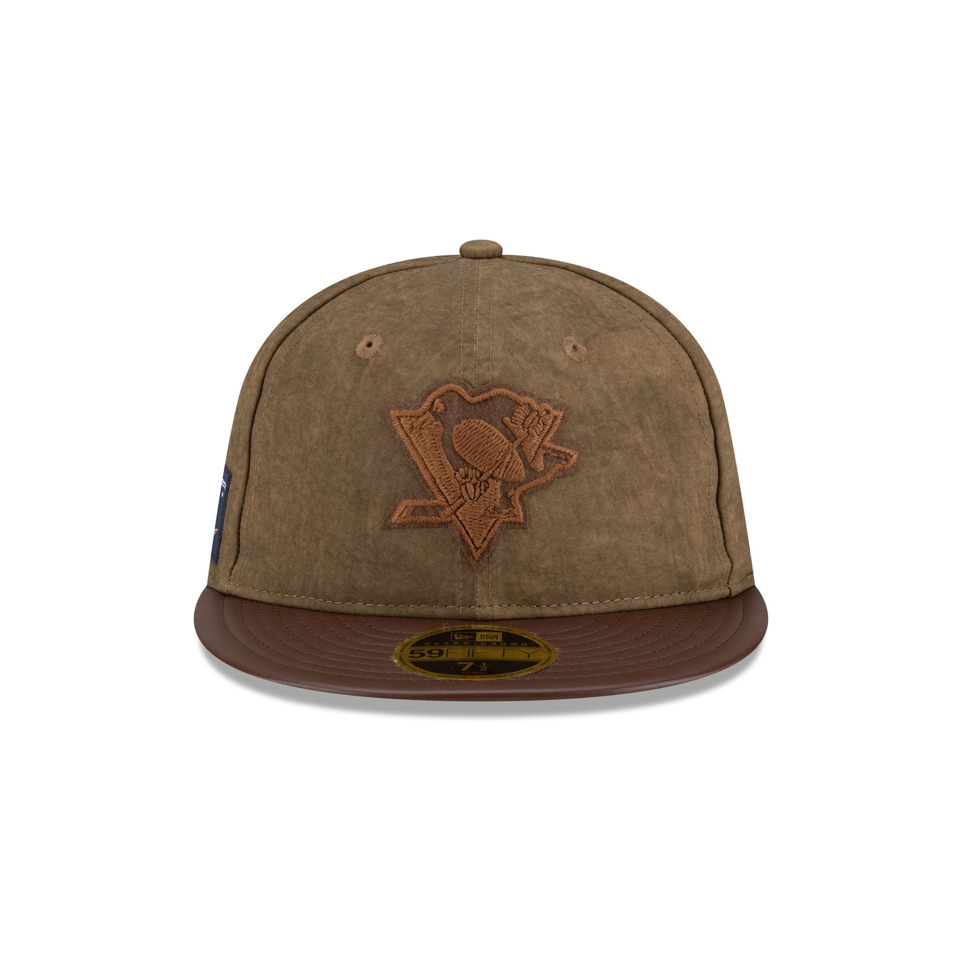 Pittsburgh Penguins Utility Linen Retro Crown 59FIFTY Fitted Hat