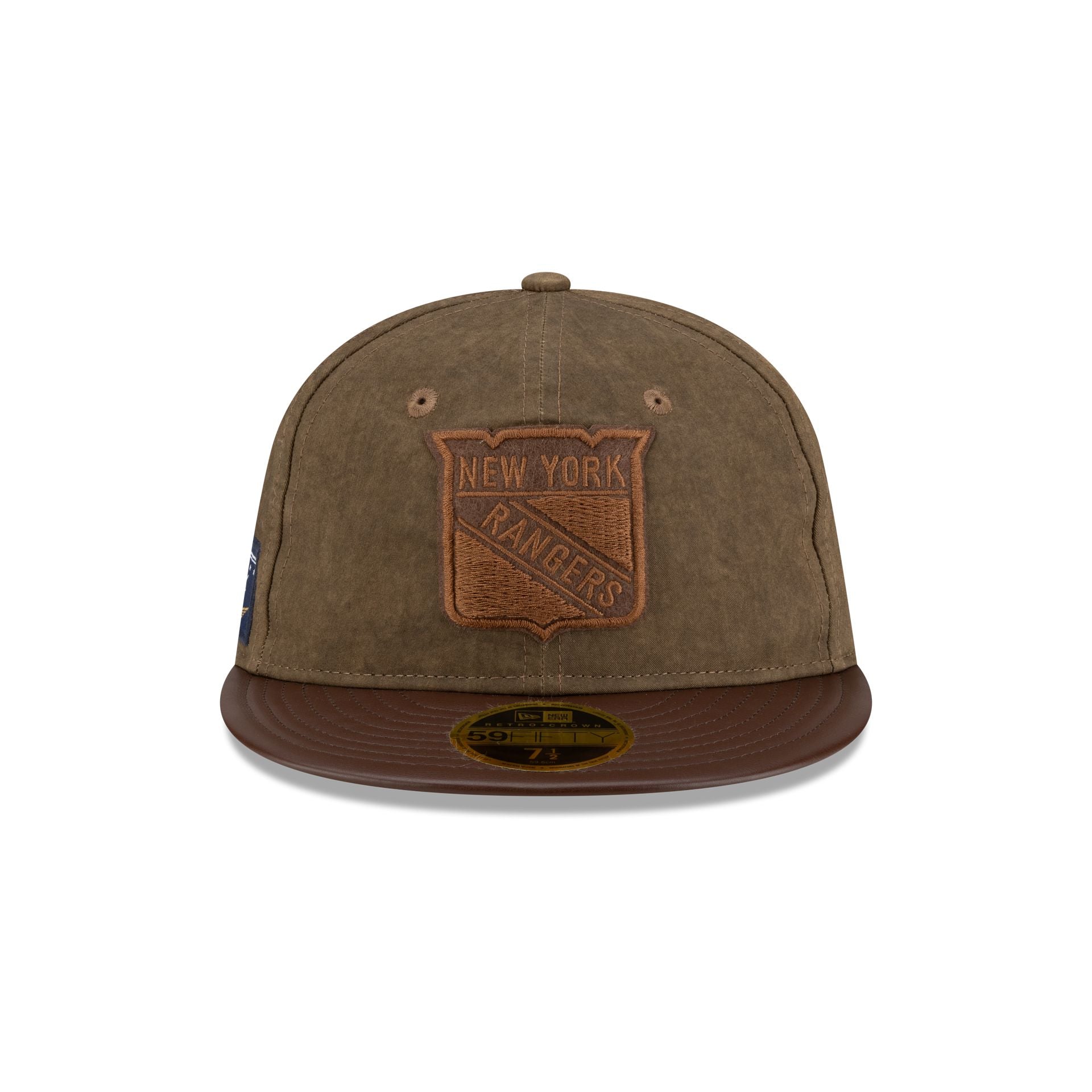 New York Rangers Utility Linen Retro Crown 59FIFTY Fitted Hat
