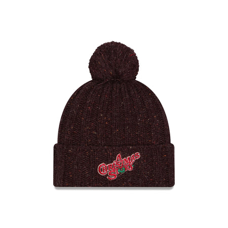 A Christmas Story Pom Knit Hat