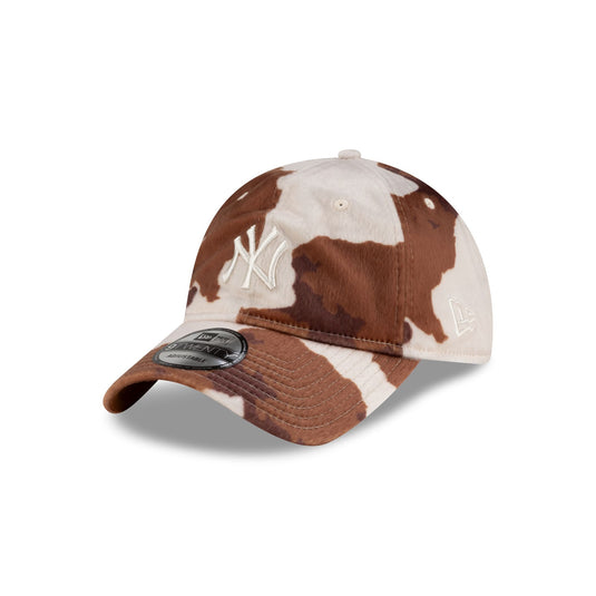 New York Yankees Cow Pony Hair 9TWENTY Adjustable Hat - New Era Cap