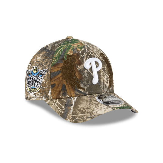 Warren Lotas x Philadelphia Phillies Realtree 9FORTY M-Crown A-Frame Snapback Hat - New Era Cap
