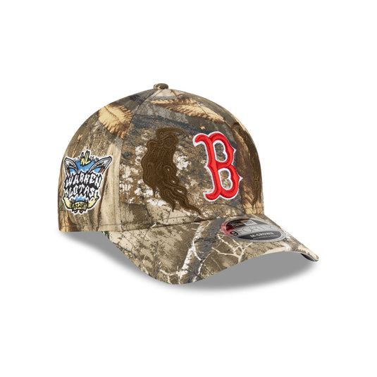 Warren Lotas x Boston Red Sox Realtree 9FORTY M-Crown A-Frame Snapback Hat - New Era Cap