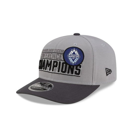 Vancouver Whitecaps 2025 Conference Champions 9SEVENTY Stretch-Snap Hat - New Era Cap