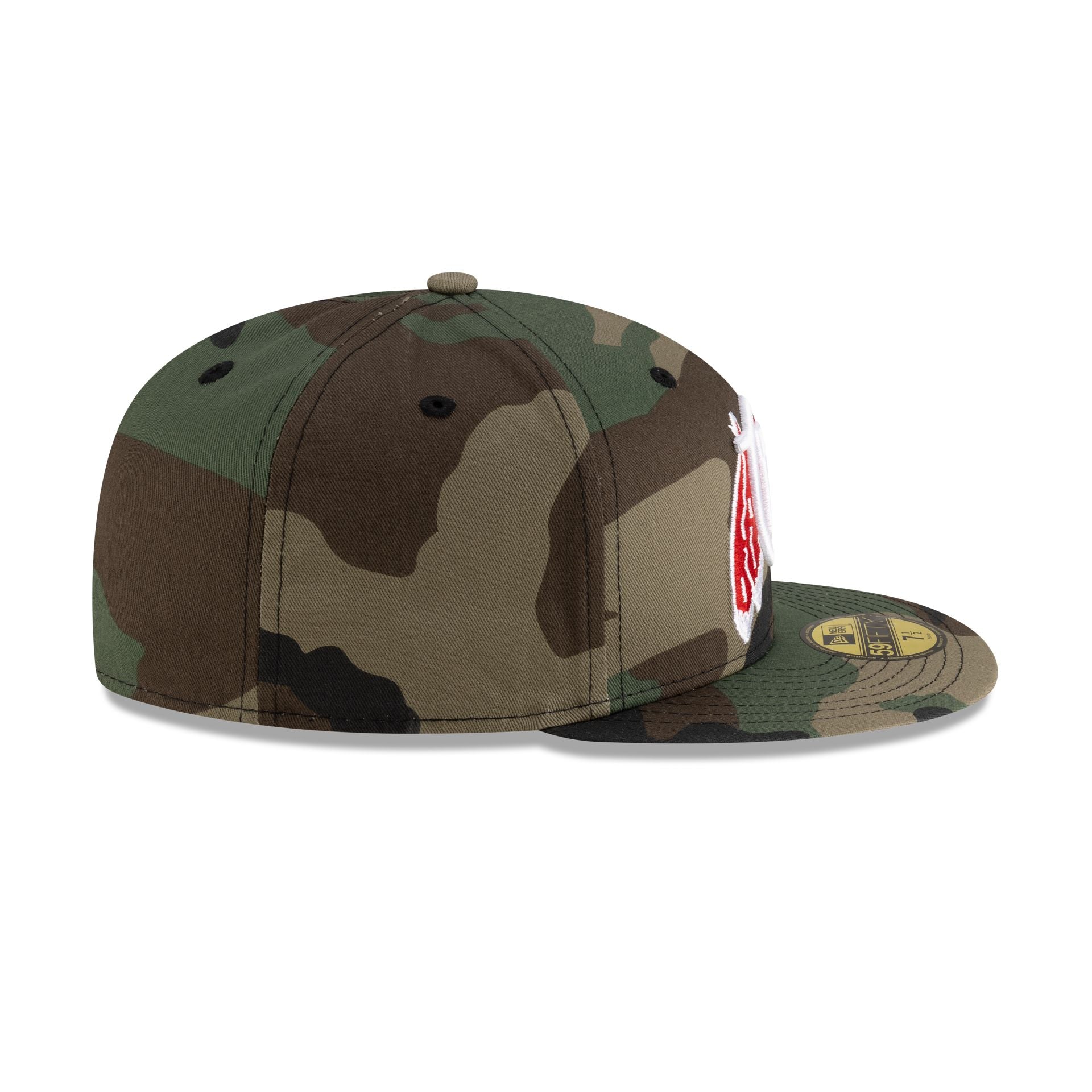 Utah Utes Woodland 59FIFTY Fitted