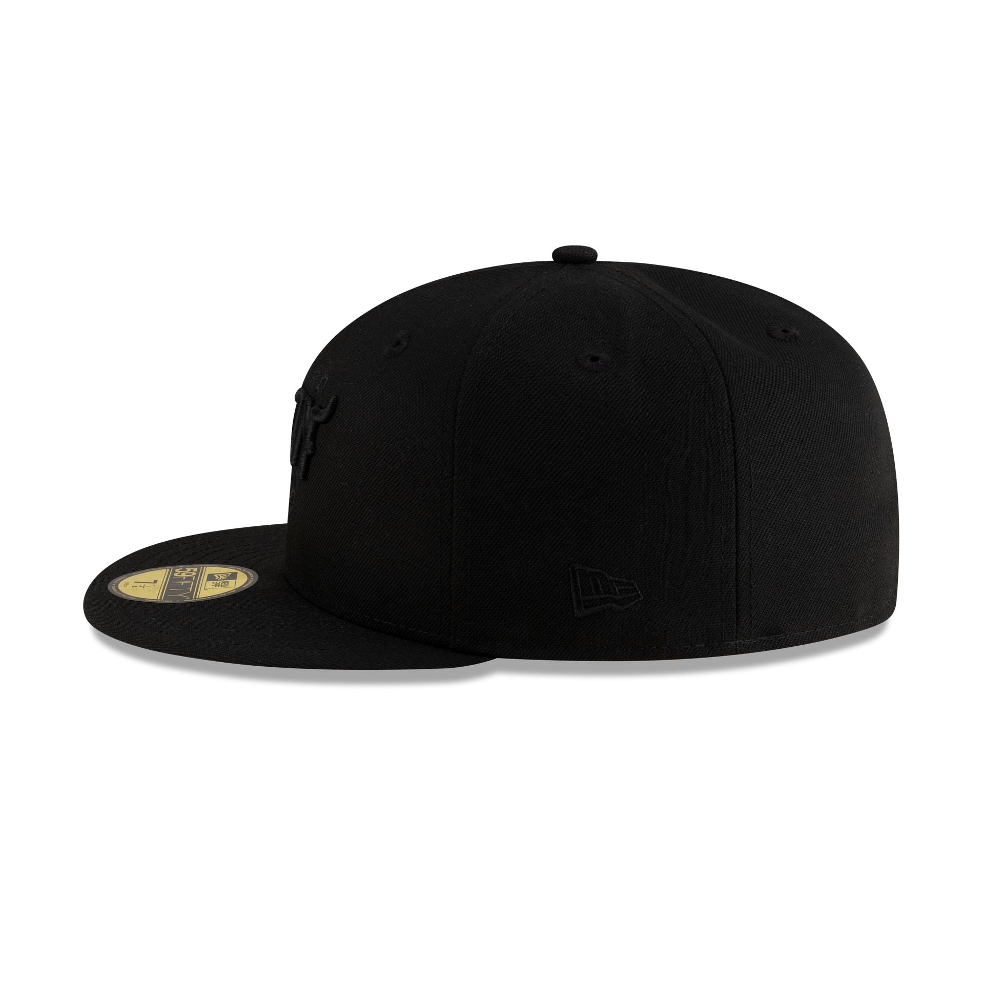 Howard Bison Black on Black 59FIFTY Fitted Hat