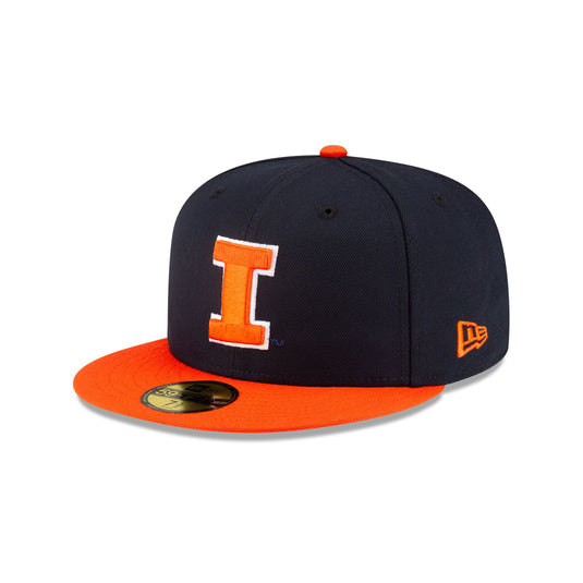 Illinois Fighting Illini 59FIFTY Fitted Hat - New Era Cap