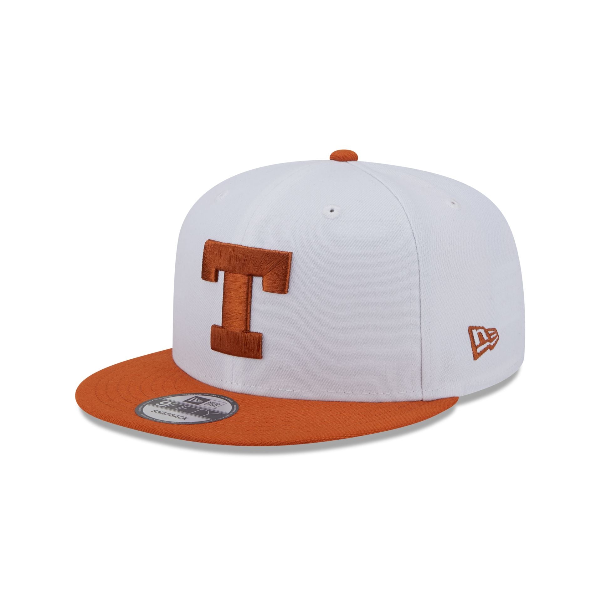 Texas Longhorns Chrome White 9FIFTY Snapback Hat