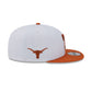 Texas Longhorns Chrome White 9FIFTY Snapback Hat