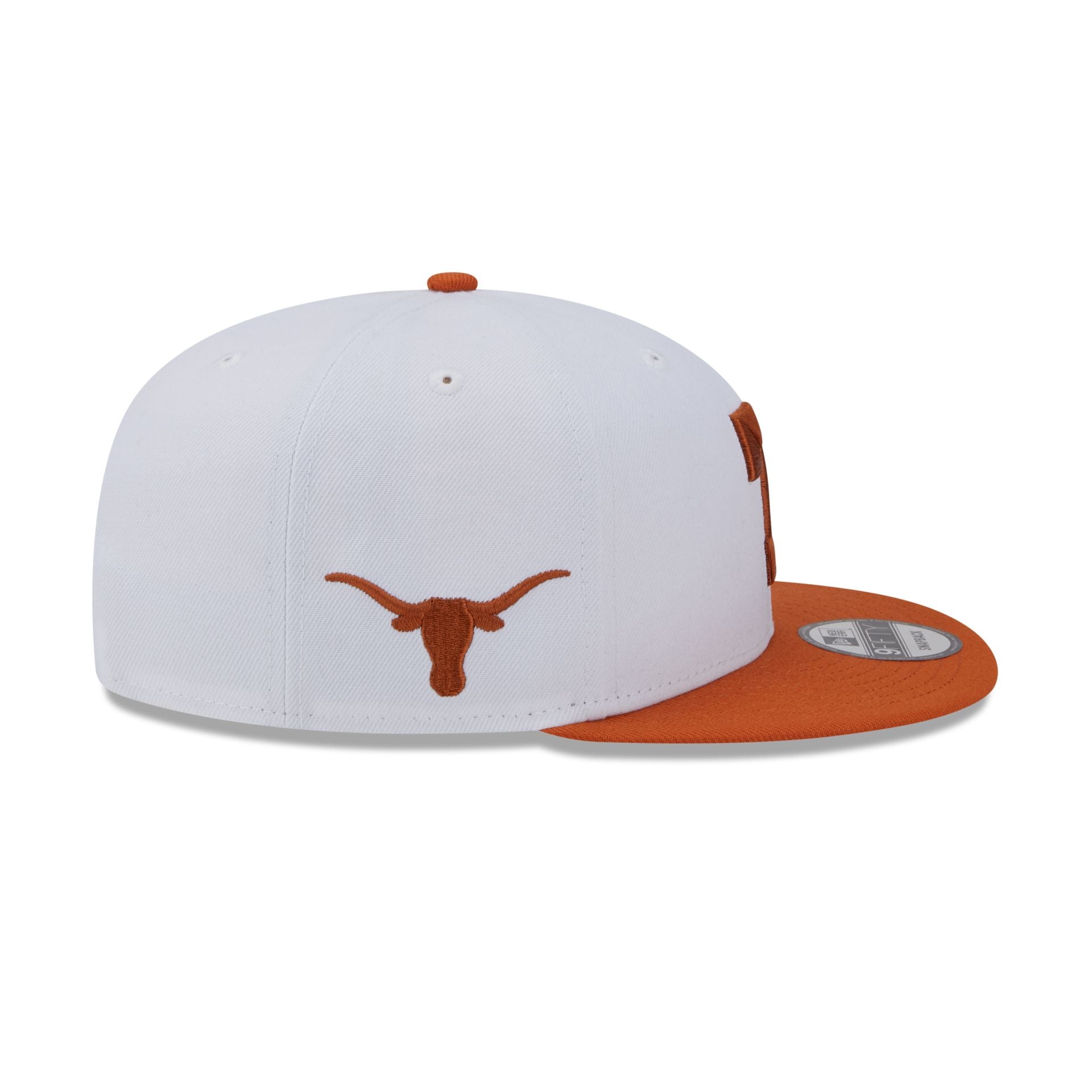 Texas Longhorns Chrome White 9FIFTY Snapback Hat