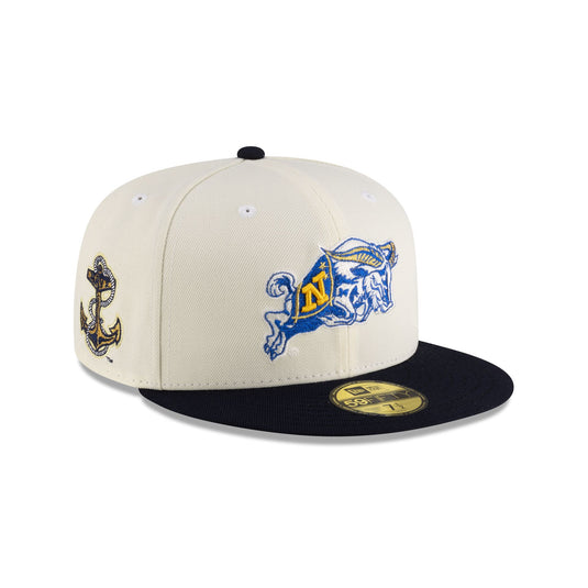 Navy Midshipmen Chrome Midnight 59FIFTY Fitted - New Era Cap