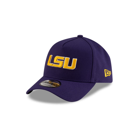 LSU Tigers Purple 9FORTY A-Frame Snapback Hat - New Era Cap