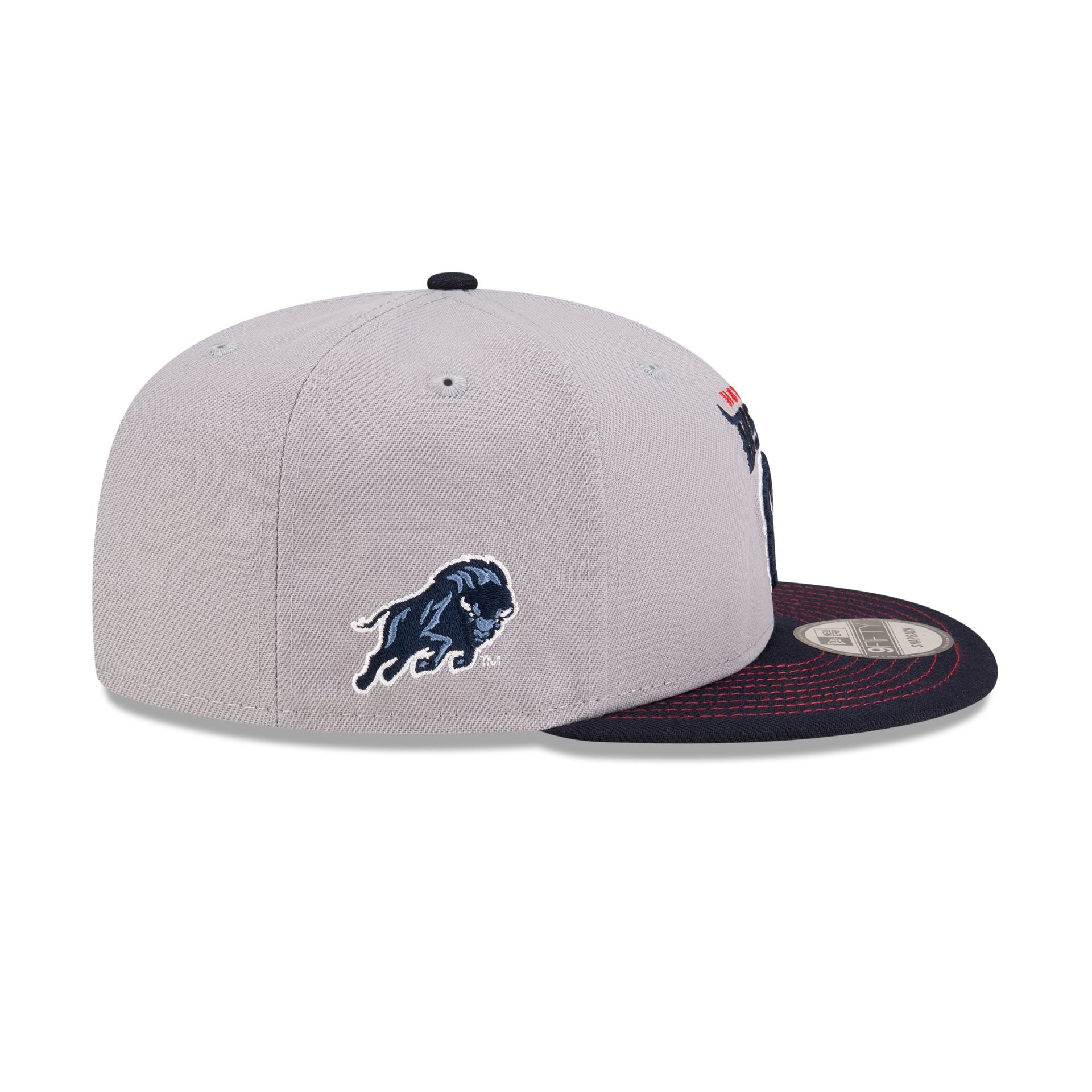 Howard Bison Gray 9FIFTY Snapback Hat