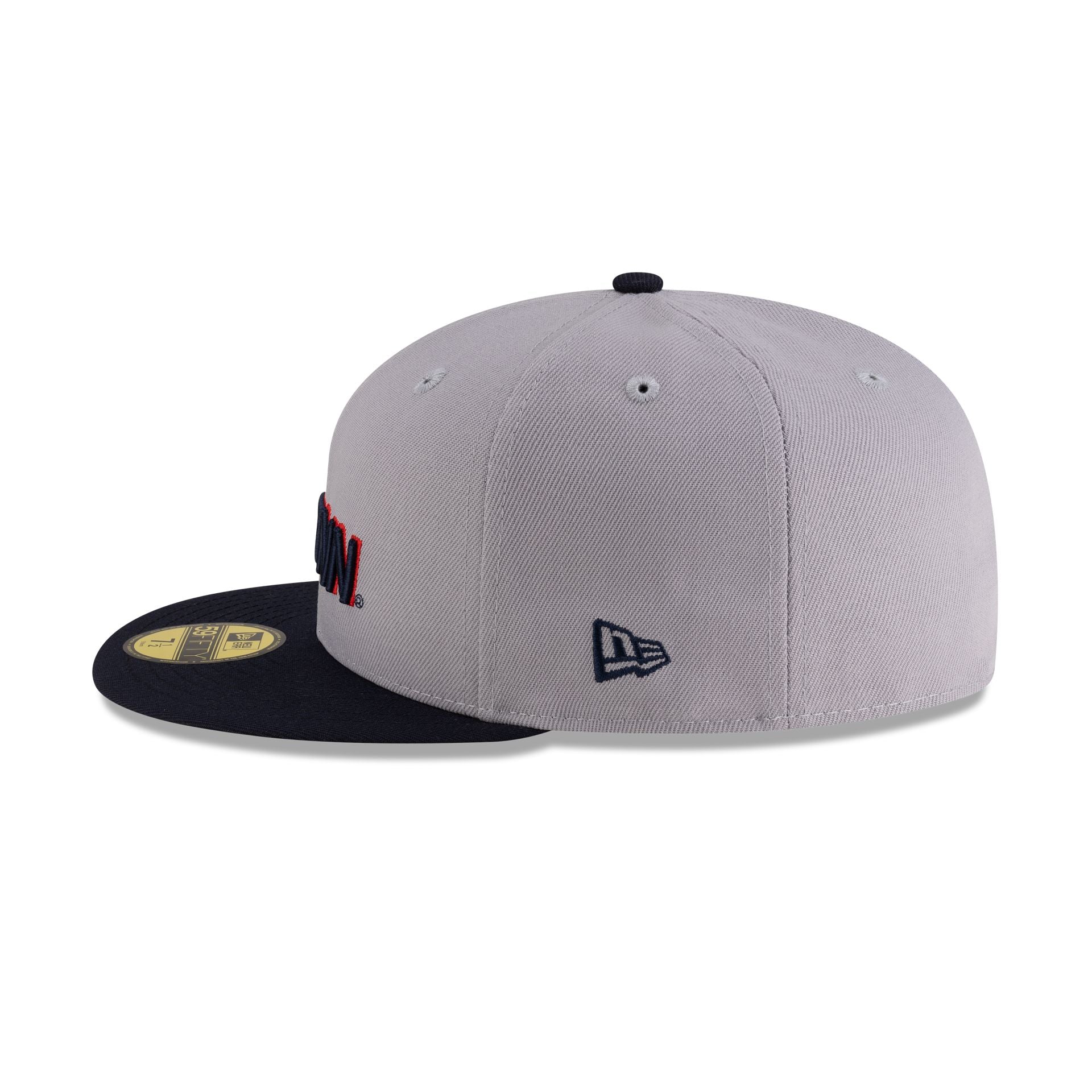 Connecticut Huskies Gray Navy 59FIFTY Fitted