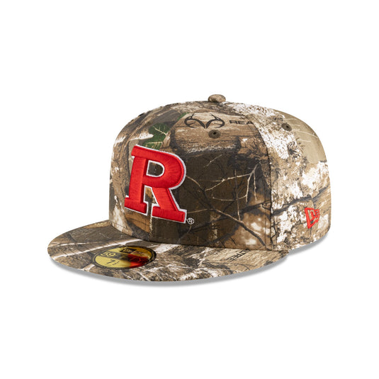 Rutgers Scarlet Knights Real Tree 59FIFTY Fitted - New Era Cap