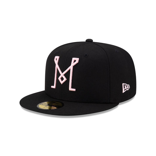 Inter Miami Basic Black 59FIFTY Fitted Hat - New Era Cap