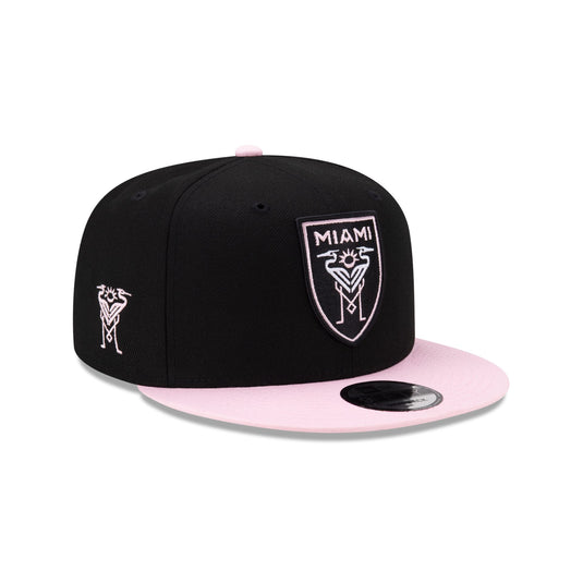 Inter Miami Basic Crest 9FIFTY Snapback Hat - New Era Cap