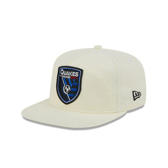 San Jose Earthquakes 2025 MLS Kickoff Golfer Hat - New Era Cap