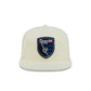 San Jose Earthquakes 2025 MLS Kickoff Golfer Hat