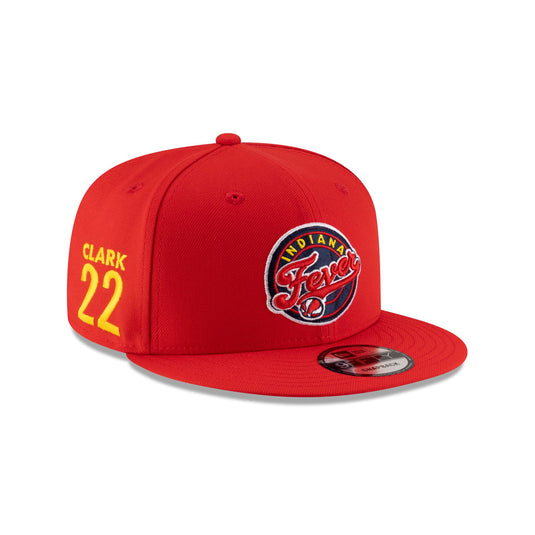 Indiana Fever Caitlin Clark Red Logo 9FIFTY Snapback Hat - New Era Cap