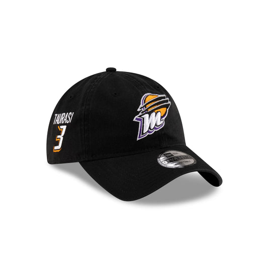 Phoenix Mercury Diana Taurasi Black 9TWENTY Adjustable Hat - New Era Cap