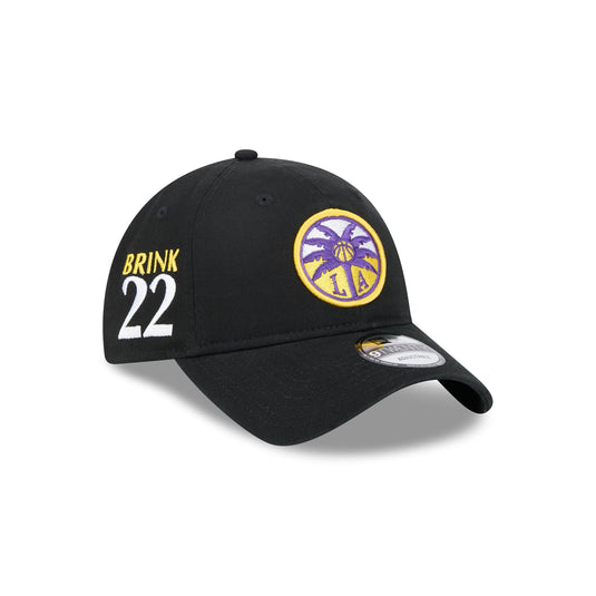 Los Angeles Sparks Cameron Brink Black 9TWENTY Adjustable Hat - New Era Cap