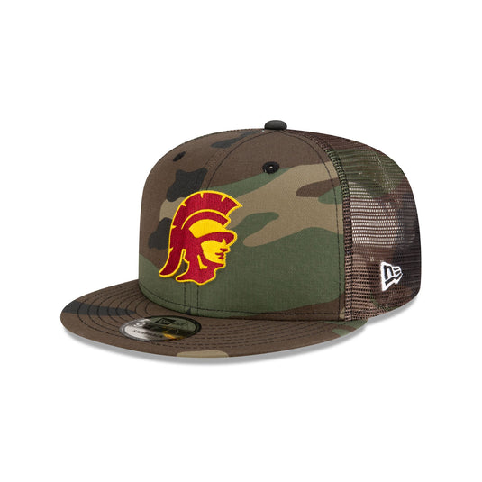 USC Trojans Camo 9FIFTY Trucker Hat - New Era Cap