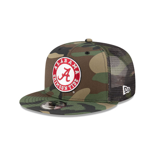 Alabama Crimson Tide Camo 9FIFTY Trucker Hat - New Era Cap