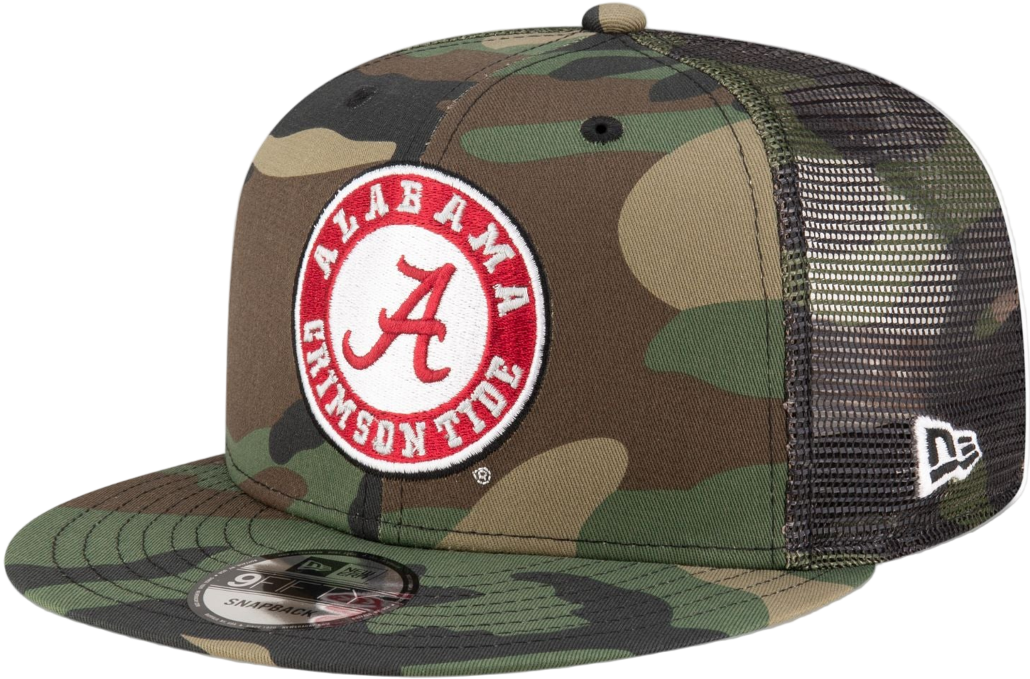 Alabama Crimson Tide Camo 9FIFTY Trucker Hat