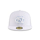 North Carolina Tar Heels White 59FIFTY Fitted Trucker Hat