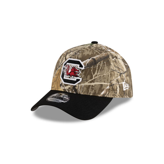 South Carolina Gamecocks Real Tree 9FORTY A-Frame Snapback Hat - New Era Cap