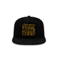 Salt Lake Bees Black Corduroy Golfer Hat