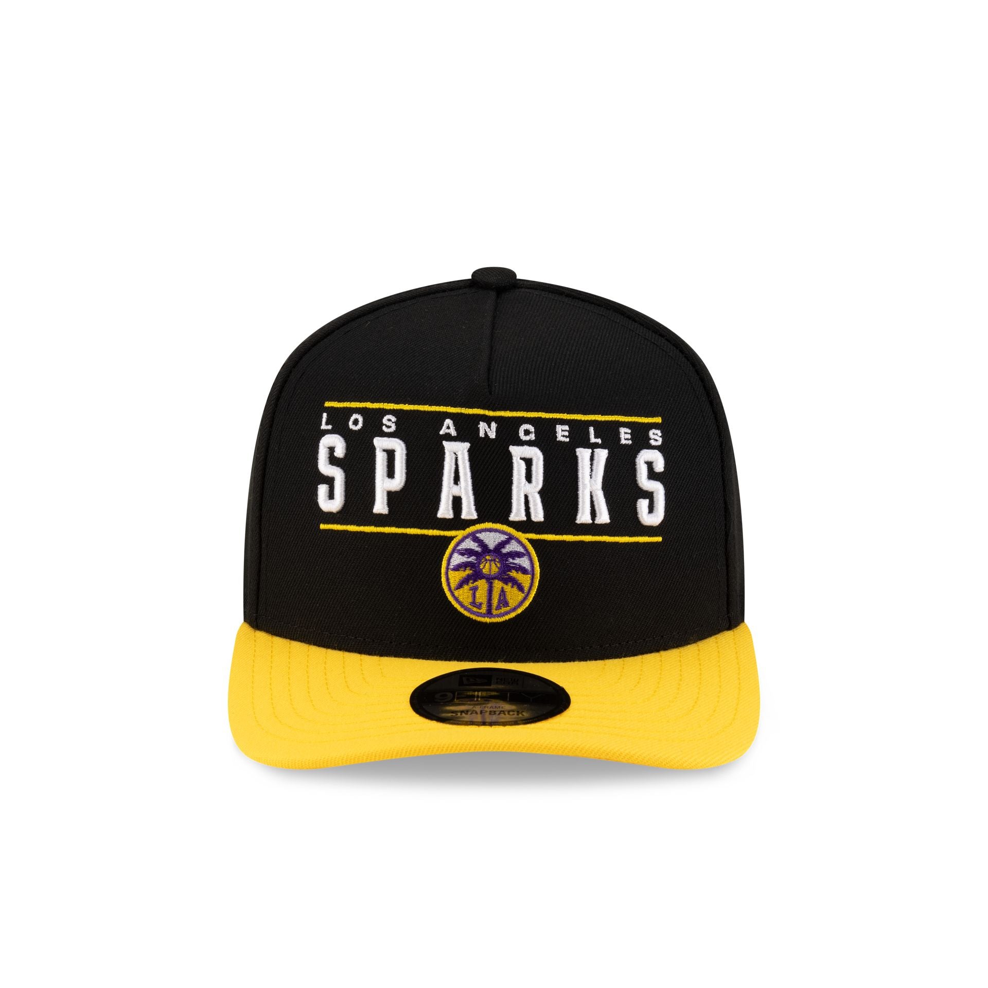 Los Angeles Sparks 2025 Draft 9FIFTY A-Frame Snapback Hat