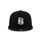 Just Caps Gothic Script Birmingham Barons 59FIFTY Fitted Hat